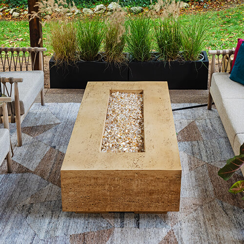 The FlameCraft Tuscan Gas Fire Pit 